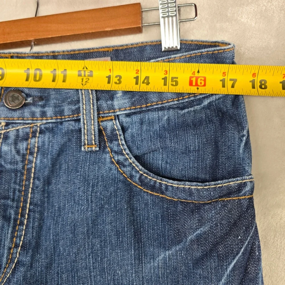 Ariat M4 Bootcut Jeans Mens 33x36 Blue FR Low Rise Flame Resistant Denim